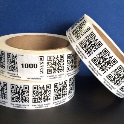 QR Code sticky roll