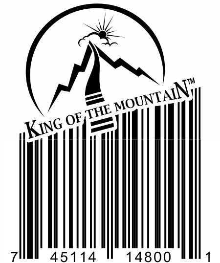 King of the Mountain barcode artwork