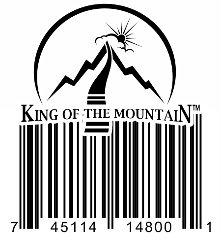 King of the Mountain barcode artwork