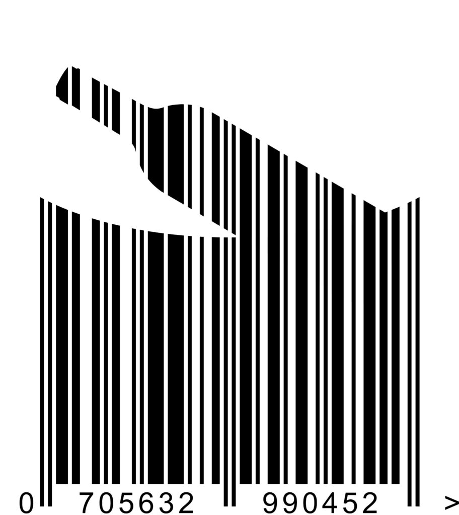 wine barcode artwork