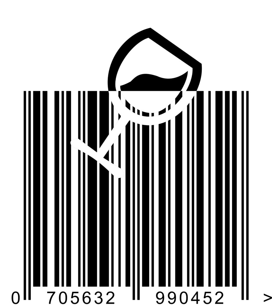 wine barcode artwork