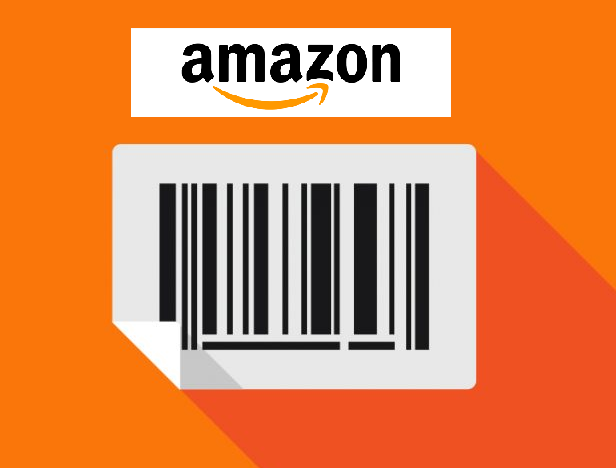 barcode and amazon logo